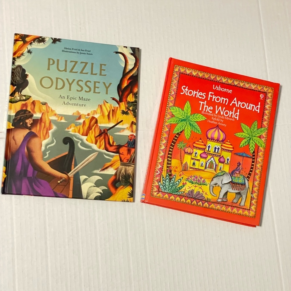 Lot of 2 Children Activities / Games and Story Books